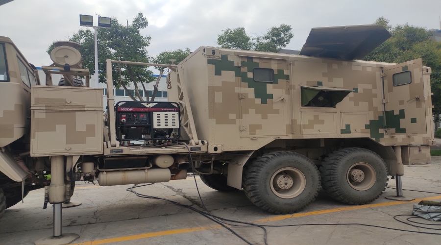 科普12KW柴油發(fā)電機組KDF16000XE-3交付用戶