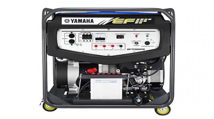 西安雅馬哈發(fā)電機(jī)EF17000TE交付客戶使用